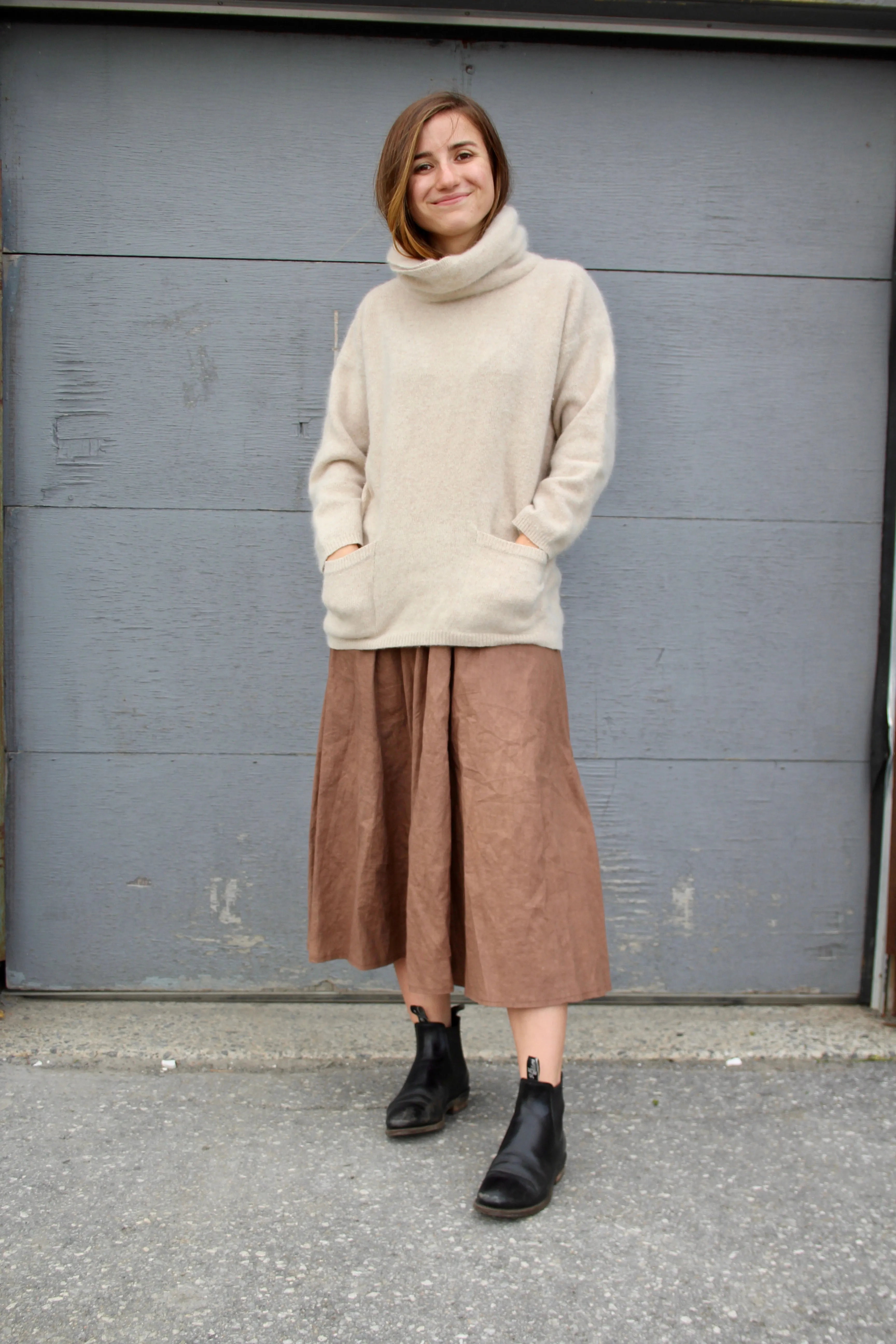 60s Lambswool & Angora Cozy Sweater M/L