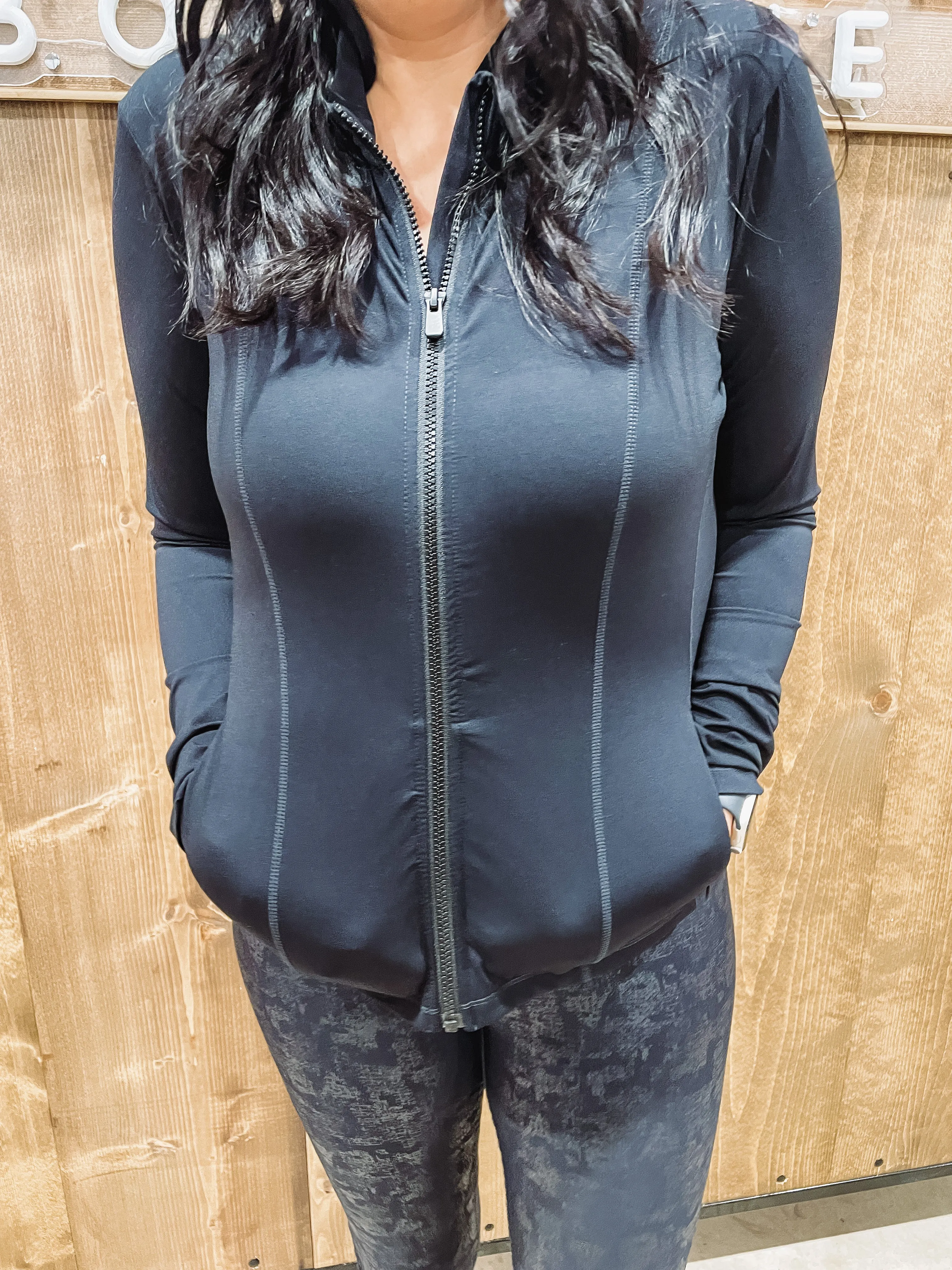 Active Lightweight Zip Up Jacket