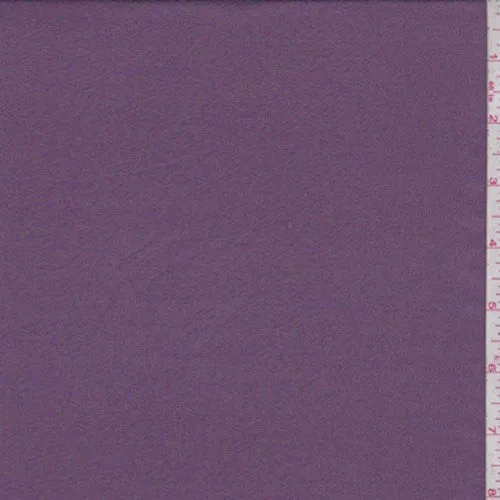 Amethyst Stretch Silk Chiffon Fabric