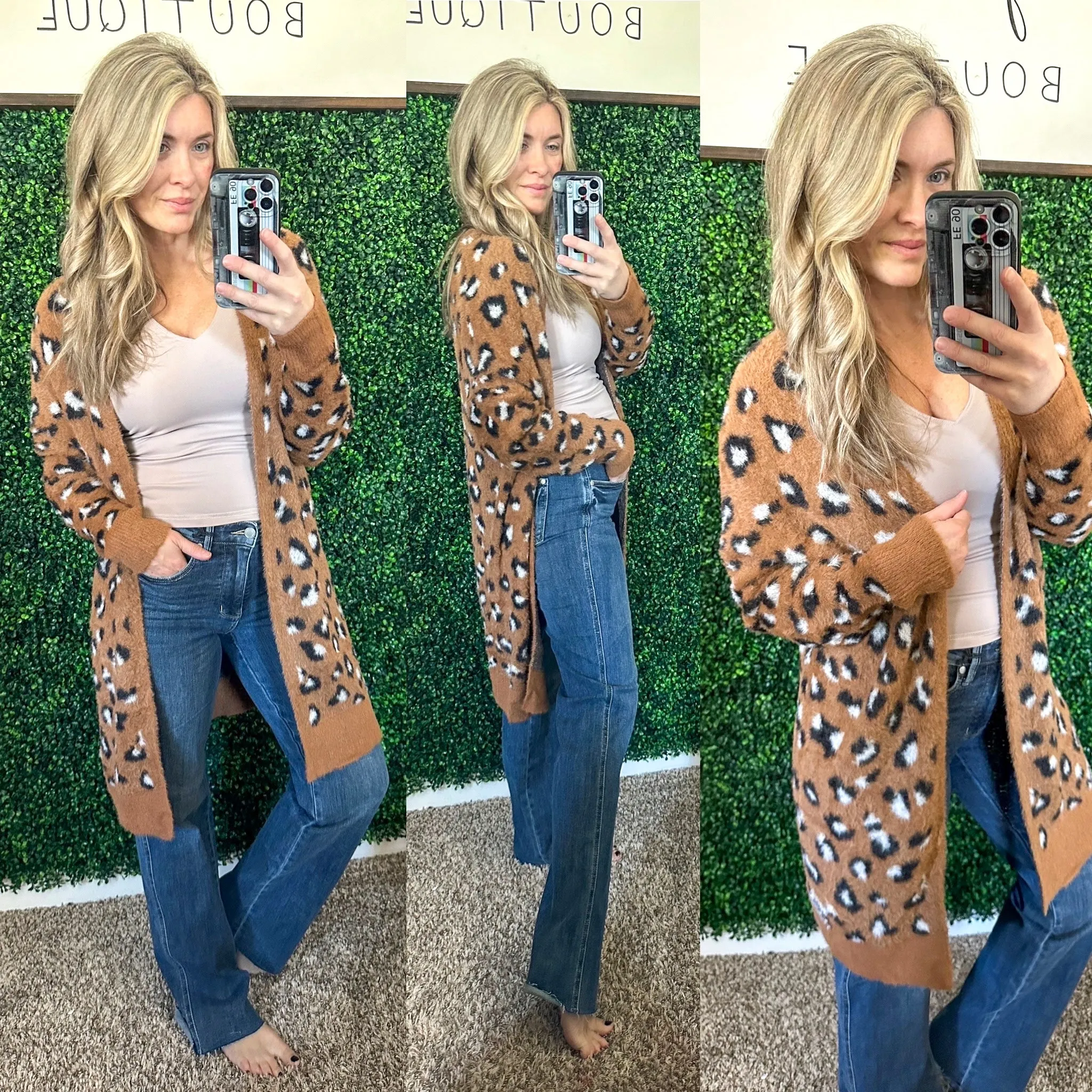 Animal Instinct Longline Cardigan