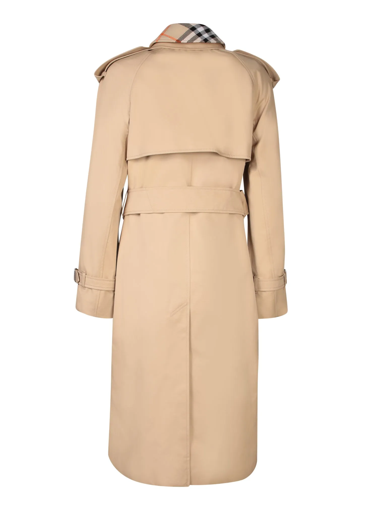 Beige Cotton Trench