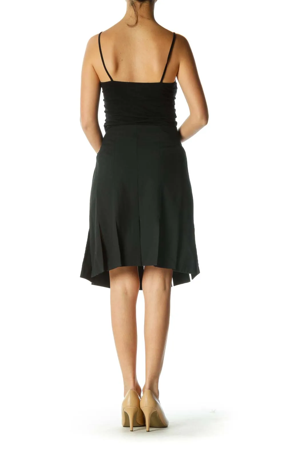 Black Pencil Skirt Cutout