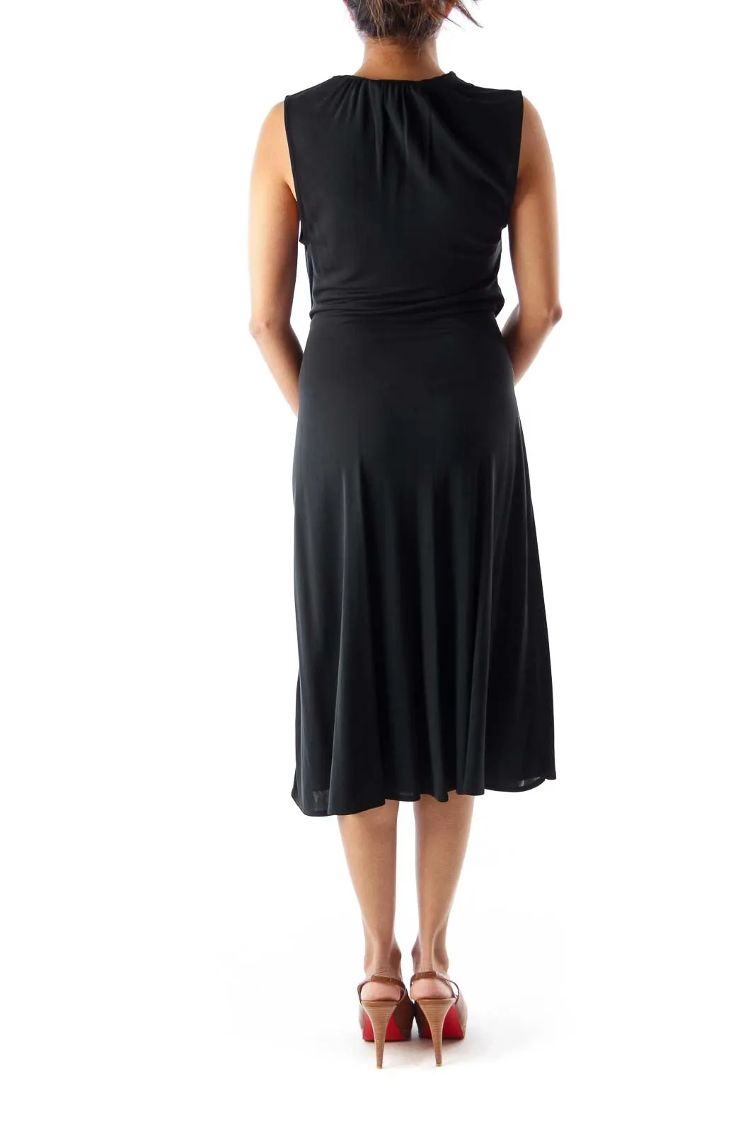 Black Wrap Dress