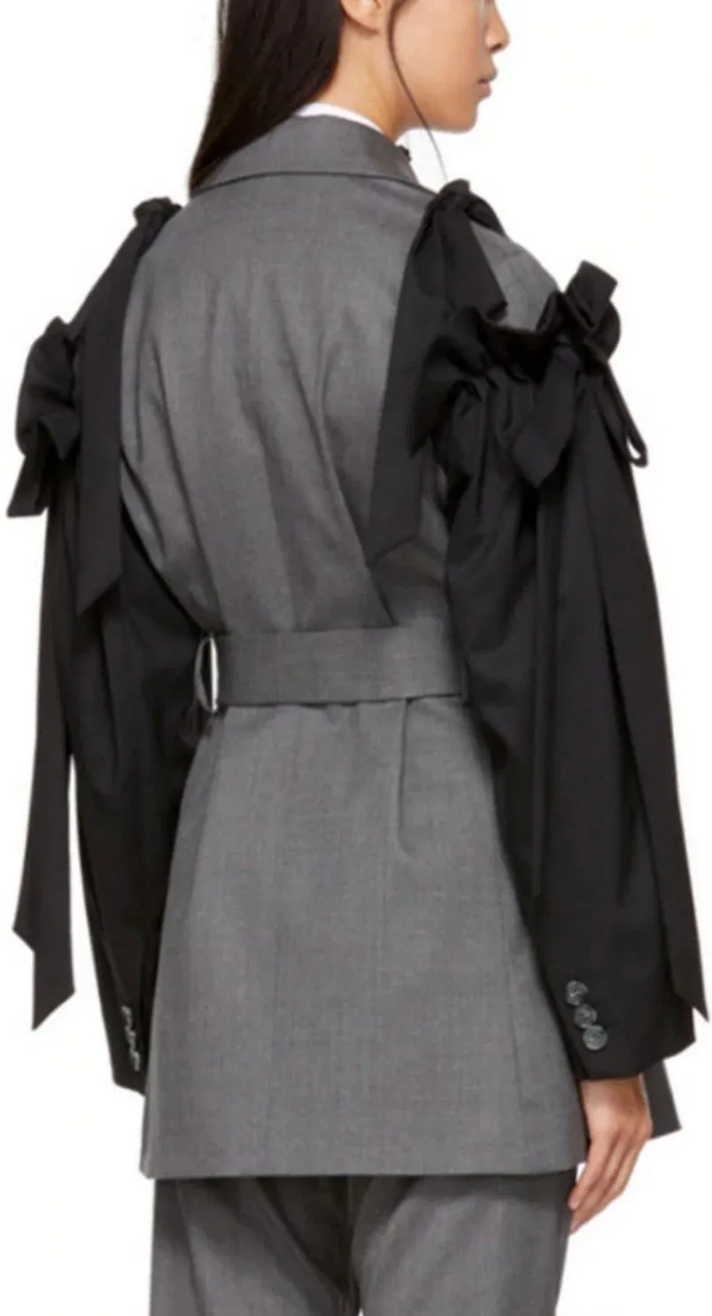 Bow-Sleeve Jacket