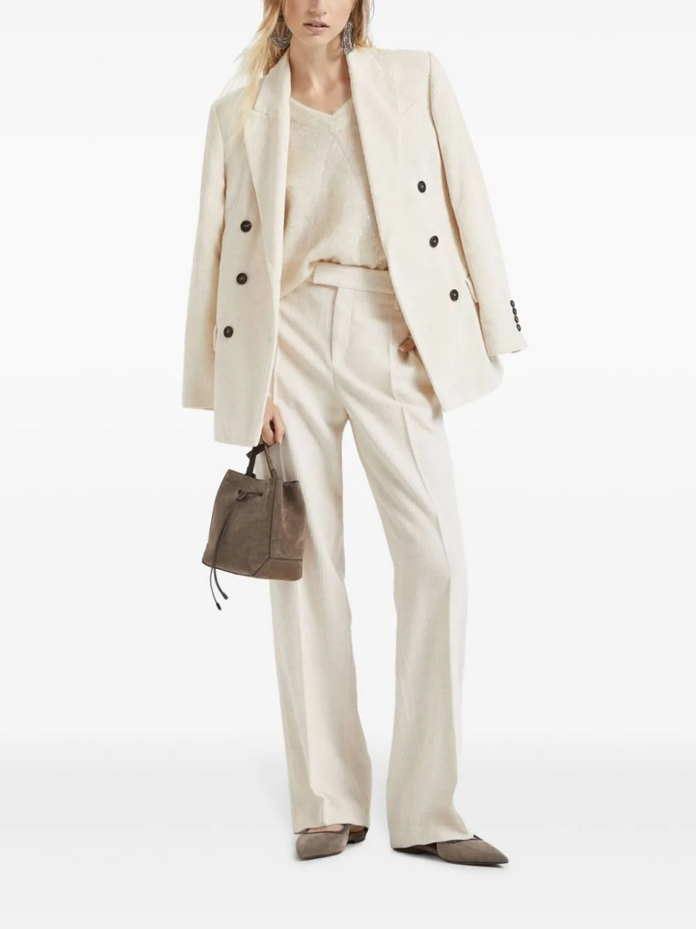 Brunello Cucinelli Jackets Ivory