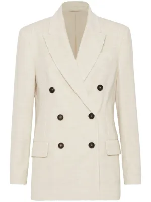 Brunello Cucinelli Jackets Ivory