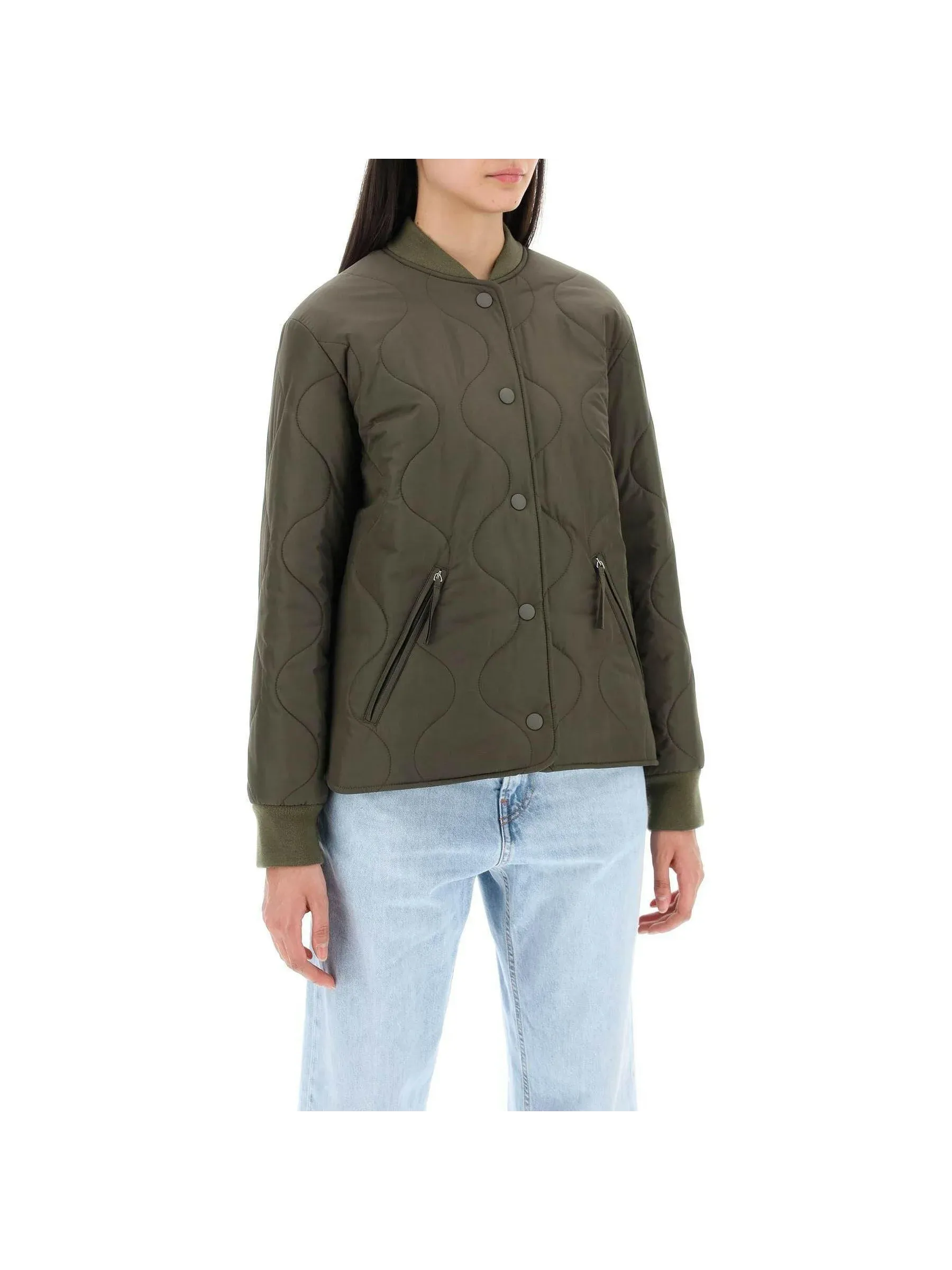 Camila Quilted Bomber Jacket