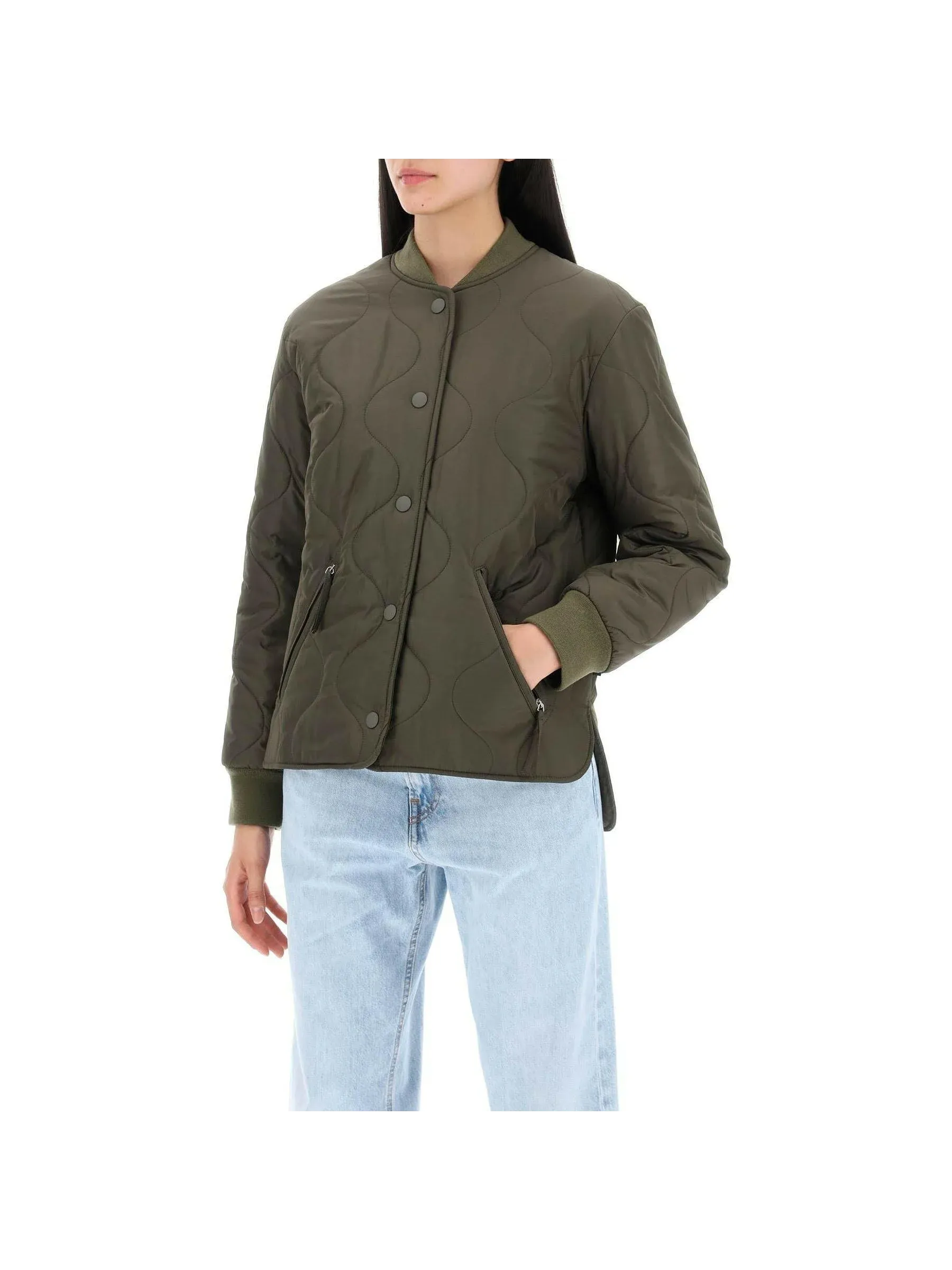 Camila Quilted Bomber Jacket