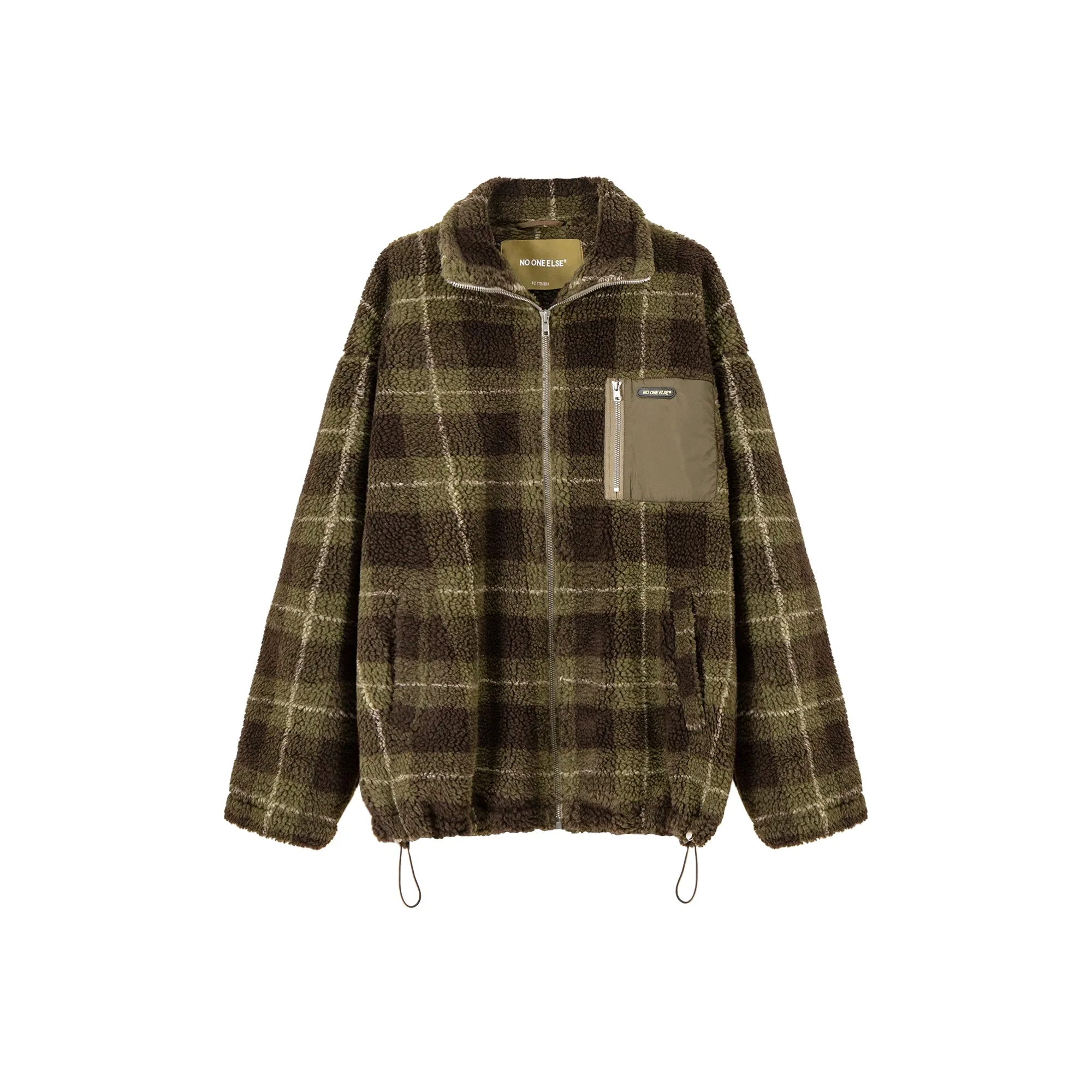 Classic Check Fleece Zip-Up Jacket