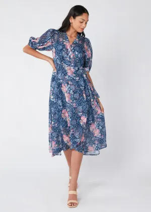 Diane Wrap Dress Secret Garden