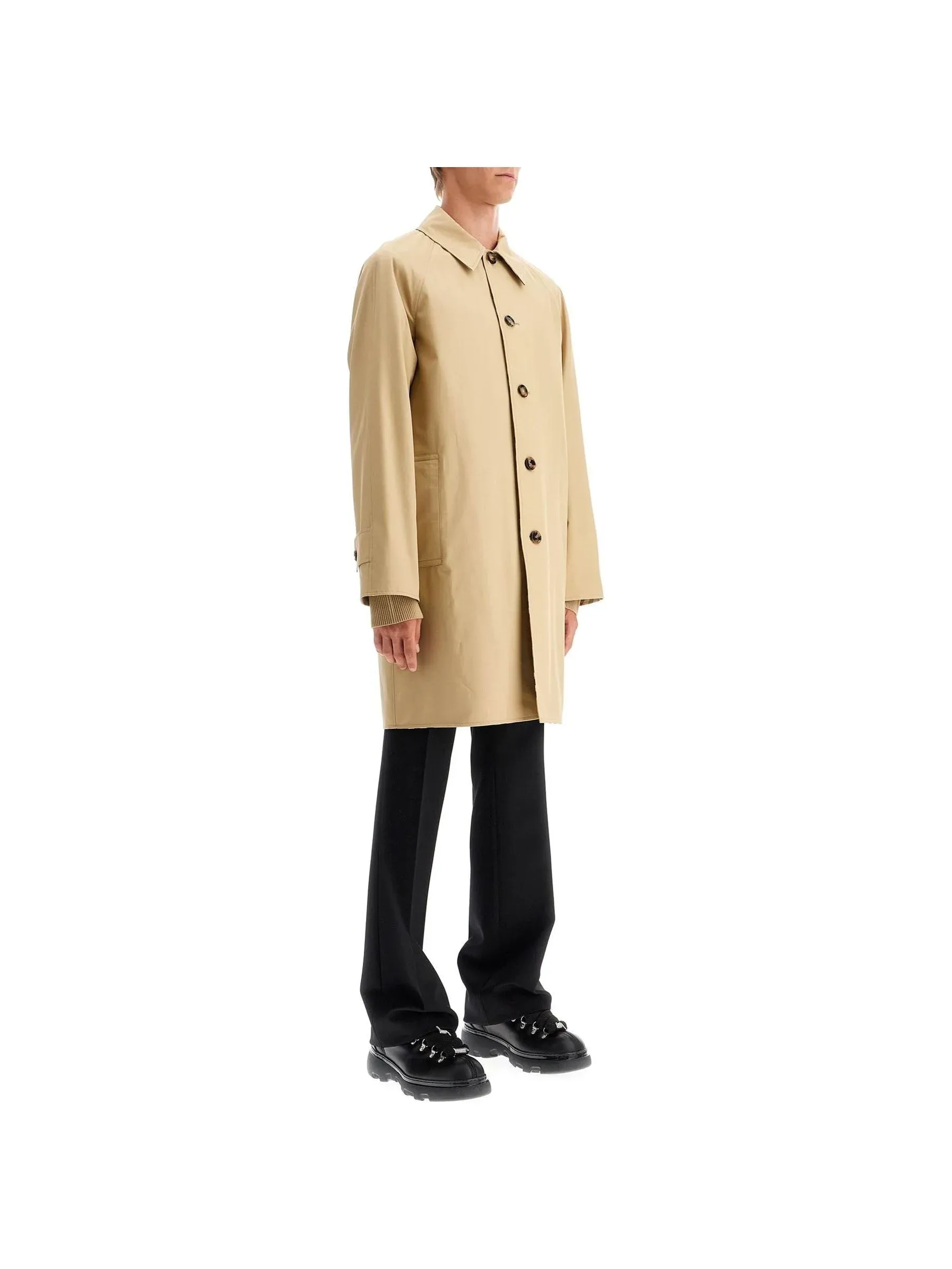 Gabardine Car Coat