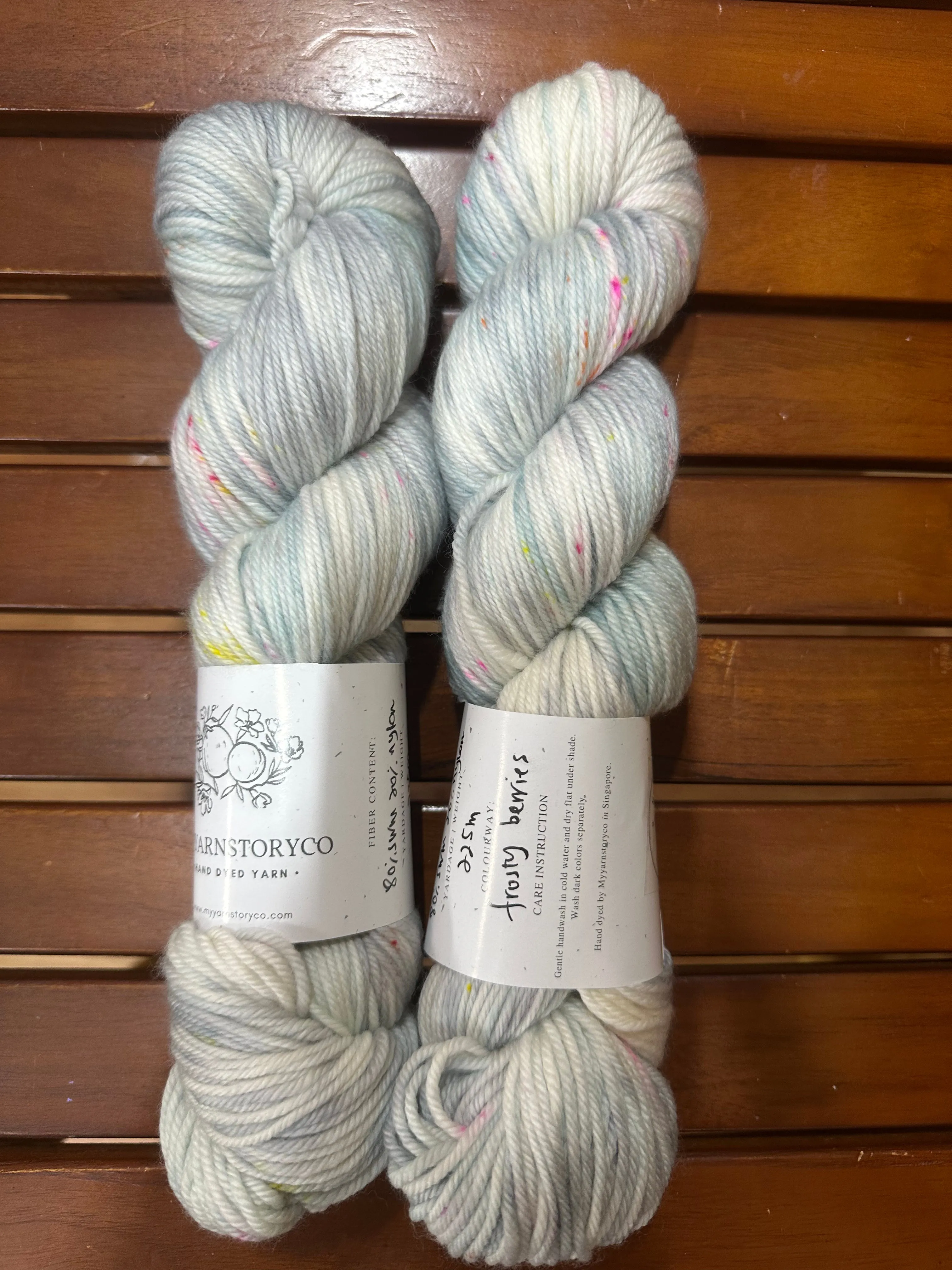 Hand Dyed Yarn by Myyarnstoryco 2024 Dec Batch