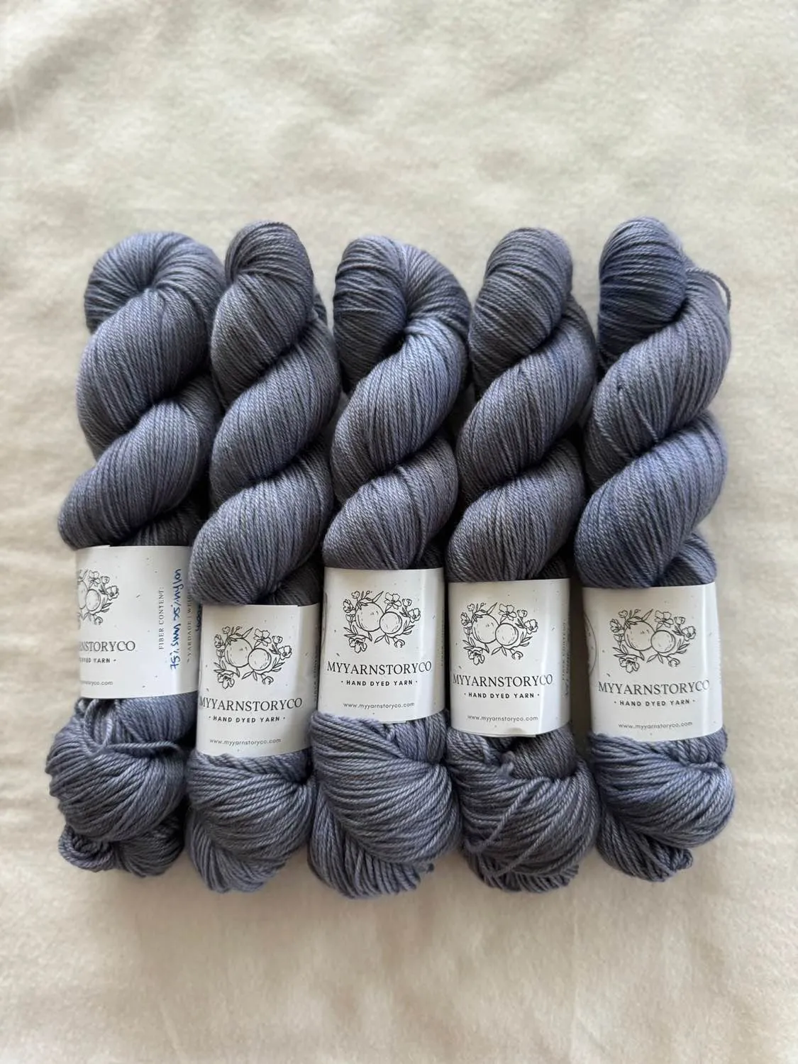 Hand Dyed Yarn by Myyarnstoryco 2024 November Batch