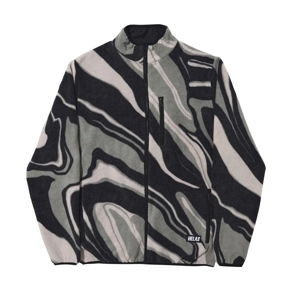 Helas 'Avalanche' Fleece Jacket (Grey / Black)