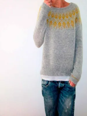 Humulus sweater by Isabell Kraemer, No 1 kit