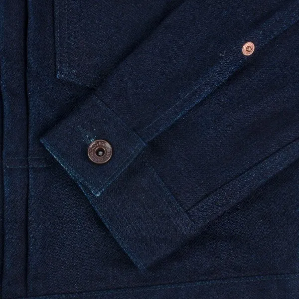 Iron Heart IH-140-IG 19oz Selvedge Denim Type I Jacket - Indigo/Grey