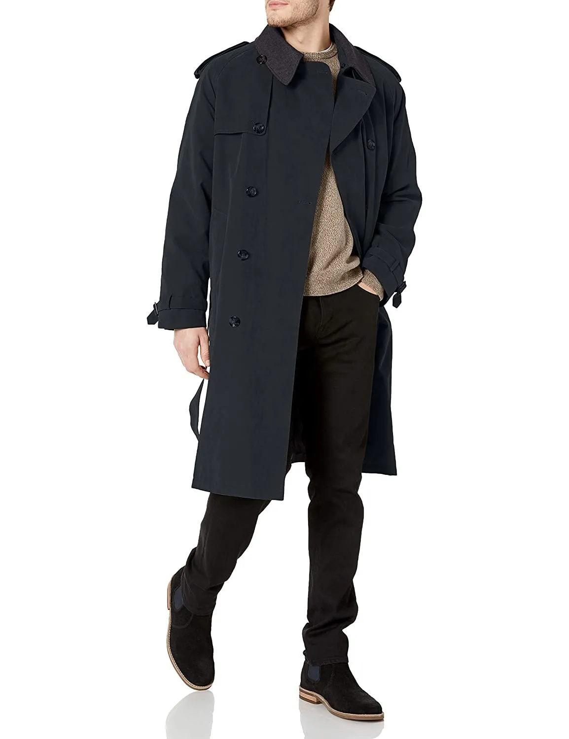 London Fog Men's Iconic Trench Coat