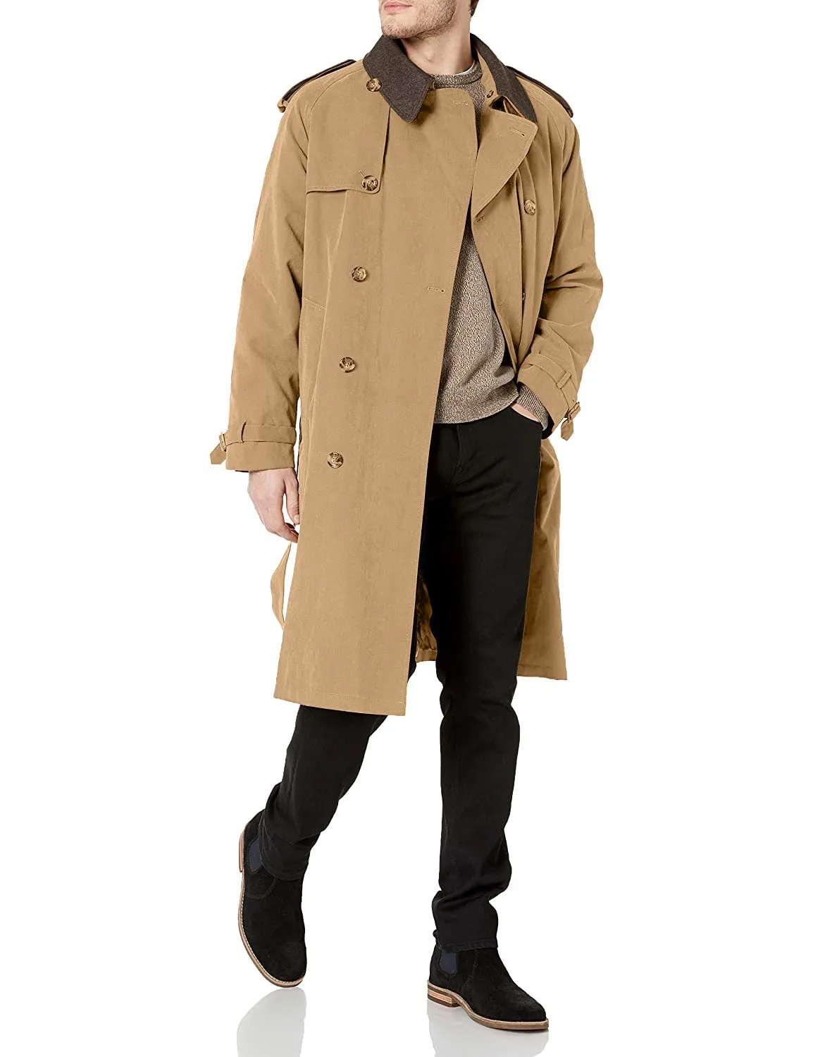 London Fog Men's Iconic Trench Coat