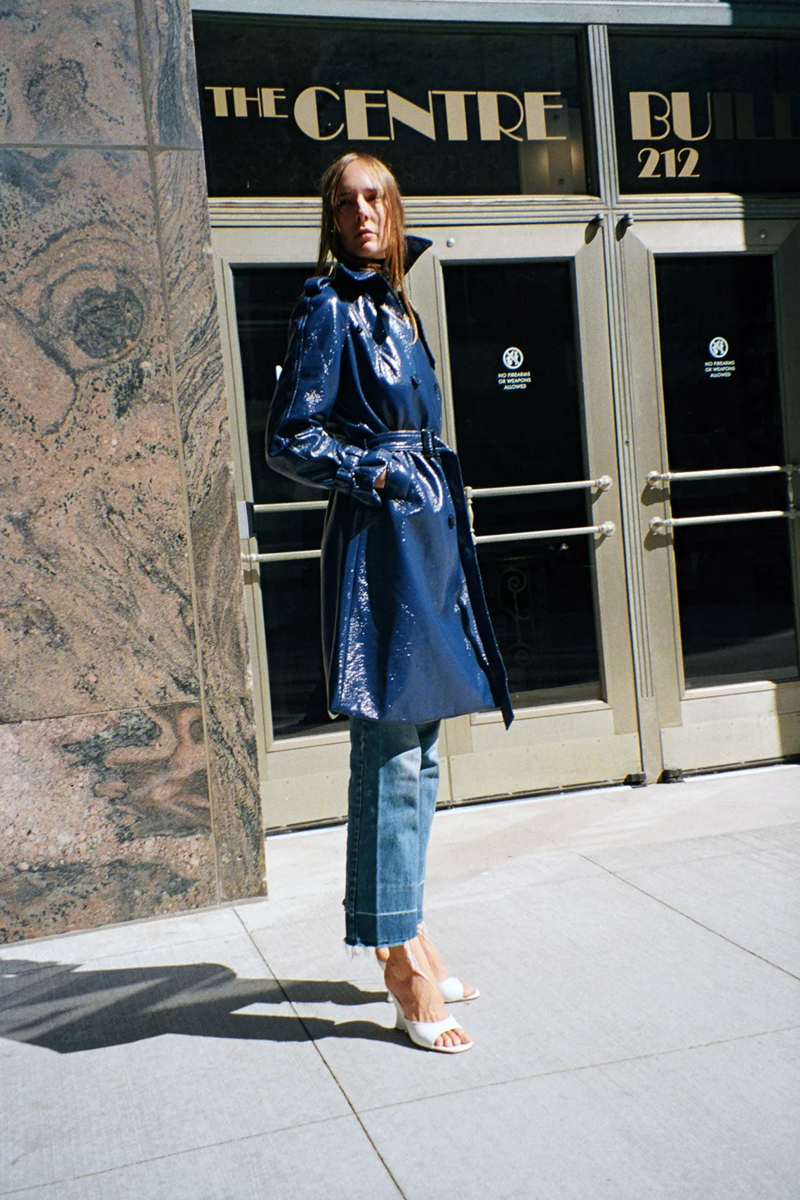 Navy Jane Trench