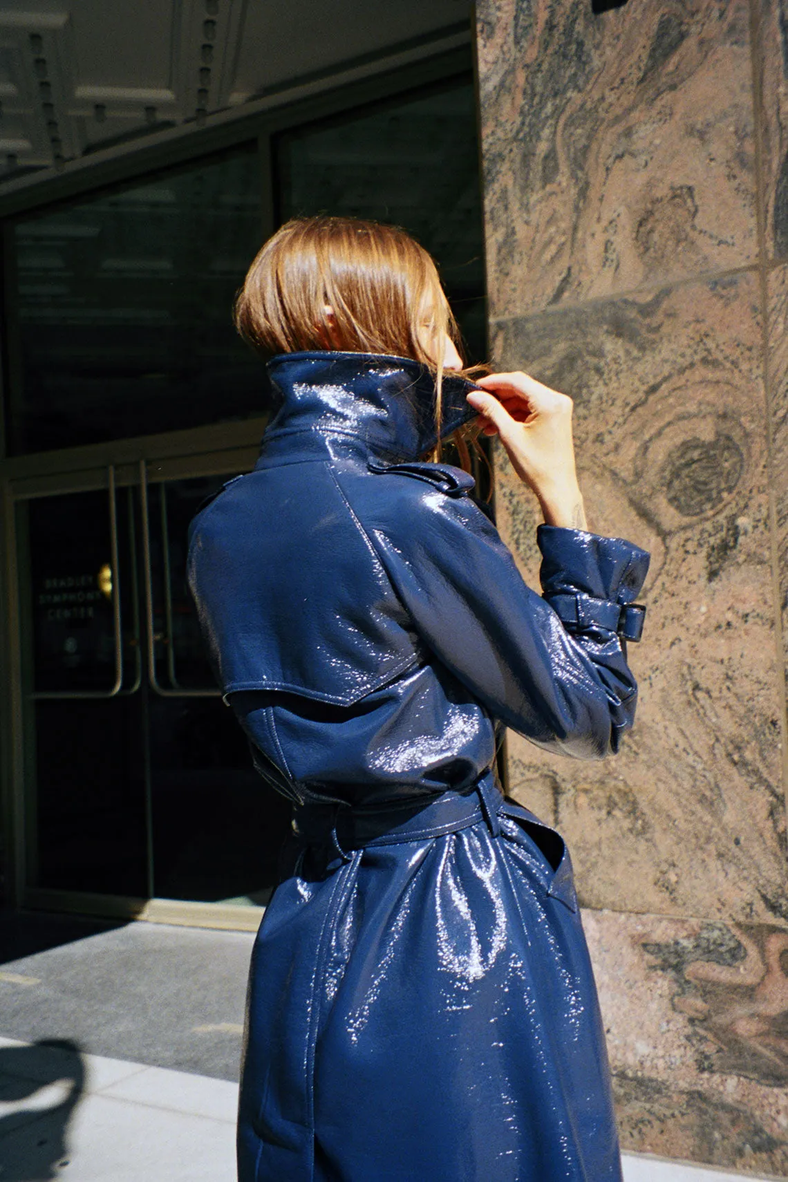 Navy Jane Trench