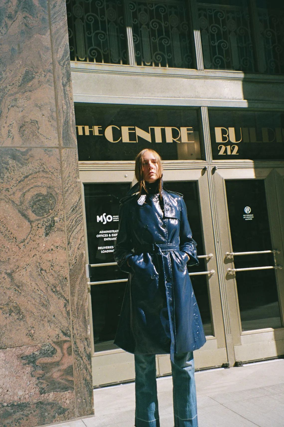 Navy Jane Trench