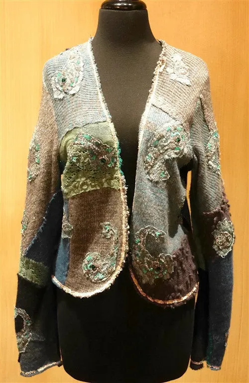 Pazuki Zenobia Mermaid Cardigan Sweater