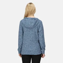 Regatta Kizmit II Ladies Hooded Marl Fleece | Ice Grey Marl