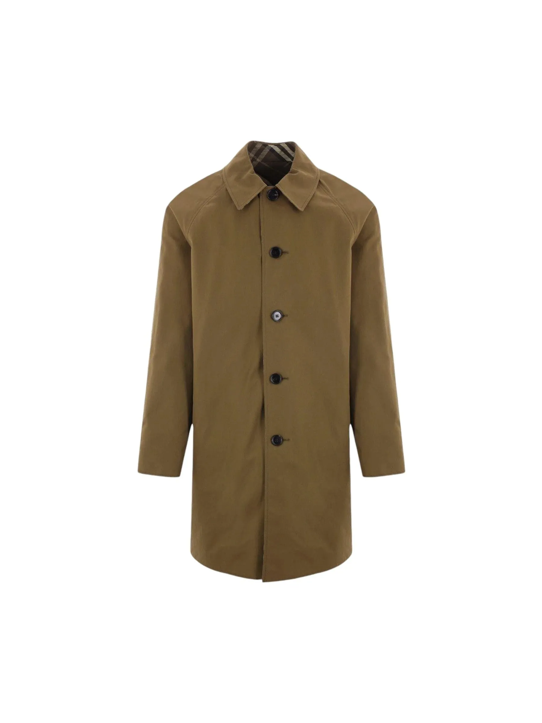 Reversible Gabardine Trench Coat