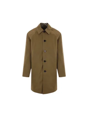 Reversible Gabardine Trench Coat