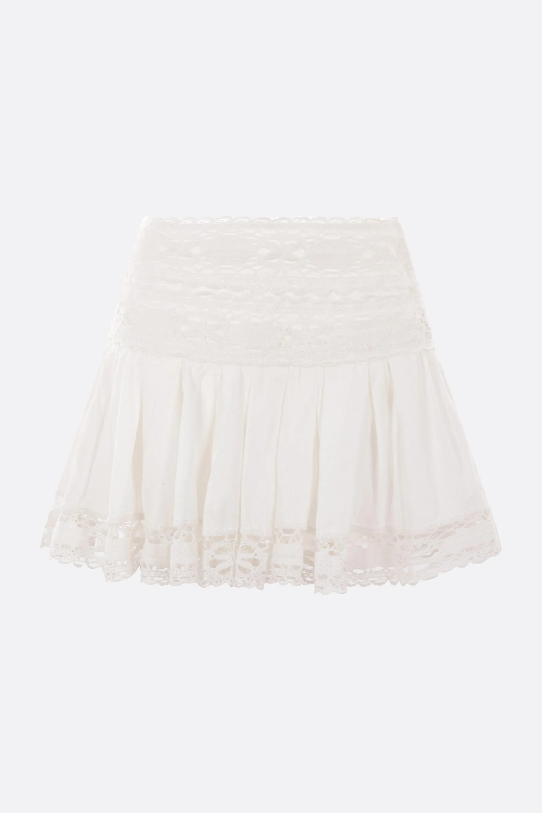 Violana Lace Miniskirt